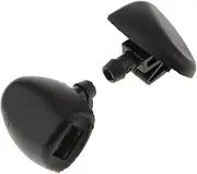 for 206 207 407 2Pcs Car Water Jet Spray Nozzles Front Windshield Washer Wiper Sprayer