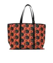MCM Cubic Monogram Jacquard Tote Bag One size Multicolor