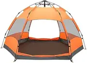 Camping Tent,Backpacking Tent,Portable Outdoor Lightweight Tent Waterproof Wind Proof Anti- Hexagonal Tent for Hiking Fishing Easy Setup