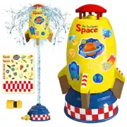 Kids Sprinklers for Yard Outdoor Water Toys Rocket Splash Kids Sprinkler for ...