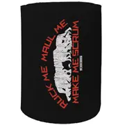 Alcohol Stubby Holder - Ruck Me Maul Me Rugby - Funny Novelty Birthday Gift Joke Beer Can Bottle