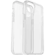 OtterBox 77-88581 Apple iPhone 14 Plus Symmetry Series Clear Antimicrobial Case Clear, 3X
