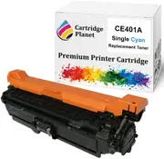 Cyan Compatible Toner Cartridge Replacement for HP 507A CE401A (6,000 Pages) for HP Laserjet Enterprise 500 Color M551dn M551n M551xh M575c M575dn M575f MFP M570dw