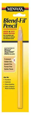 6 Pack Blend-Fil Wood Repair Pencil, #3 11003
