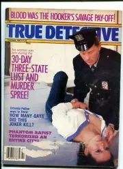 MAG: TRUE DETECTIVE-1985-FEBRUARY-MURDER COVER VG