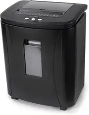 Hama Premium AutoM120 Paper Shredder Micro Grinder 60dB 22.5cm - Black