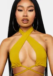 [Riot Swim] Curry Toka Bikini Top