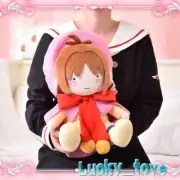 30cm Official Card Captor Kinomoto Sakura Plush Doll Stuffed Toy Plushie Pillow