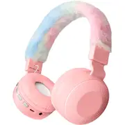 Techxtras Kids Volume Limited Wireless Headphones - Pink