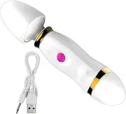 Adult Pleasure Device, G-Spot and Clitoral Stimulator, Multi-function (White)