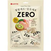 在飛比找蝦皮購物優惠-韓國 Lotte 樂天 zero 零糖 水果軟糖 238g 