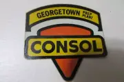 BROWN BACK 1ST PRINT GEORGETOWN PREP PLANT SHIELD CONSOL COAL MINING STICKER