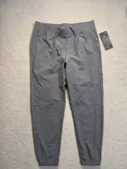 Cory Vines Joggers Stretch Moisture Wicking Men's Size L / 28” Inseam Nardo Gray