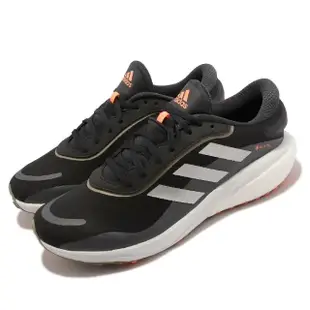 【adidas 愛迪達】慢跑鞋 Supernova GTX M 男鞋 黑 銀 防水 運動鞋 Gore-Tex 愛迪達(GW9109)