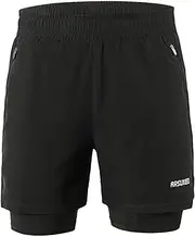 [Bestgift] Shorts Men's Shorts Loose Breathable Fitness Sports Shorts Running Shorts Inner Mesh
