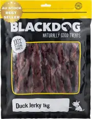 Duck Jerky 1KG Premium Natural Dog Treat High Protein Snack