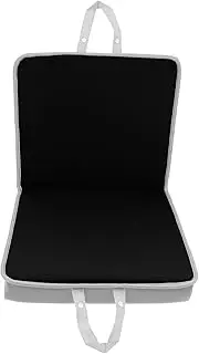 JOINPAYA 1pc Portable Folding Kneeling Mat for Garden Bath Lightweight Exercise Cushion for Yoga Housework Comfortable Joint Support Grey Black Color
