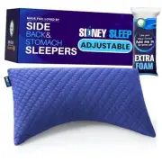 Pillow for Side and Back Sleepers - Comfort for Neck and Shoulder Pain -