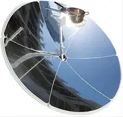 1800w Concentrating Solar Cooker,Outdoor Oven,Parabolic Focal Spot Temperature 800-1000°C,No Deformation,Durable,for Boiling Water,Cooking,Stir-Frying,Steaming,Stewing