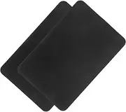 UTHCLO 2 Pcs Foot Cover Anti Slip Sticker Non-slip Shoe Pads Self Adhesive Sole Protectors for Sneakers Slippers Black