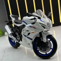 在飛比找蝦皮商城精選優惠-彩珀合金車模1:12鈴木GSXR1000機車滑行玩具車無帶聲