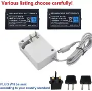 Rechargeable Battery Pack or wall charger For Nintendo 3DS/ Wii U Pro Controller