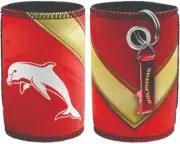 Dolphins NRL Rugby League Stubby Holder Can Cooler with Bottle Opener Sporting
