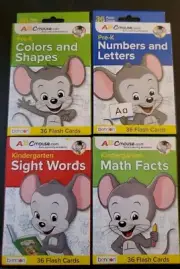 ABC Mouse -Numbers & Letters - Sight Words - Math Facts- Colors- Flashcards