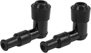 X AUTOHAUX Spark Plug Cap Boot Waterproof Non Resistor for CG125 GN125 WY125 CD110 Motorcycle Scooter Dirt Bike ATV 2pcs