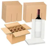 2 Sets Glass Divider Kits for Kitchen Moving Box Dish Packing Moving Boxes