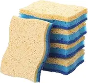 Cleaning Scrub Sponge - Dish Washing Scrubber Sponge - Scrubbing Sponge for Washing, Dish Scrubber for Pans, Dish, Bowl, Tray