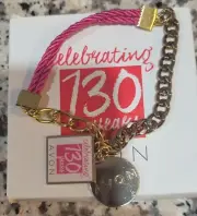 AVON Bracelet ~ Celebrating 130 Years AVON Charm Bracelet (C33)
