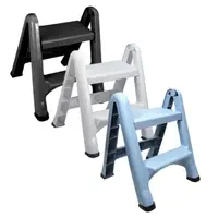 在飛比找momo購物網優惠-【百貨King】可折疊強強梯椅/工作梯(3色可選)