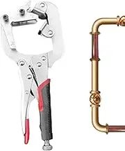 Vise Grip Clamps - Hose Maintenance Plier - Precision Locking Welding Clamp for Workbench, Furniture Making, Handcraft, Garage