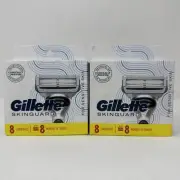 16 Gillette Skinguard Razor Blades Refill Cartridges Sensitive Skin fit Fusion 8