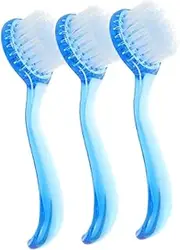 GANAZONO Face Wash Scrubber 3pcs Goat Horn Ox Horn Brushes Soft Bristle Face Brush for Gentle Facial Cleansing