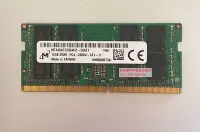 在飛比找Yahoo!奇摩拍賣優惠-全新原裝 鎂光 16G DDR4 2666 筆記本記憶體 M