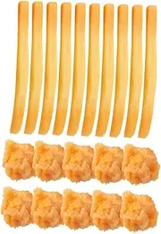 LRXIYODE 20pcs Realistic Simulation French Fries and Chicken Popcorn Model Faux Props for Kitchen Accessories Restaurant Display and Photography Decoration