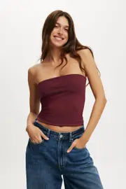 [Cotton On Women] Cotton On Women - All Day Tube Top - Sour cherry 2XL SOUR CHERRY