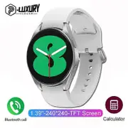 For Galaxy Watch 5 Custom Dial HD Voice Calling Men Smart Watches Women Sport Fitness Tracker IP67 Waterproof Smartwatch White