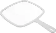 TOPPERFUN Handheld Cosmetic Mirror Durable Hand Mirror with Handle for Women for Travel Daily Use Stylish Design for Beauty Personal Care