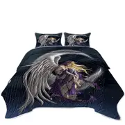 Touching Fantasy Art the Moon Dreamer Fairy Coverlet