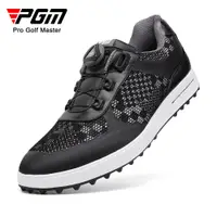 在飛比找蝦皮商城優惠-PGM高爾夫球鞋男 新款 透氣網布鞋面 旋轉鞋帶 橡膠防滑鞋