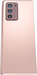 for Galaxy Z Fold 2 5G F916 Back Glass Replacement Back Cover Glass Housing Door with Pre Installed Camera Lens Tape and Repair Tools, Replacement for Galaxy Z Fold 2 5G F916