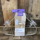Corner Shower Caddy with Suction Cup - Rust Resistant Space Saving