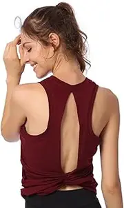 [NC] Women's Sports Vest Running Fitness Top Beauty Back Training Yoga Wear Vest Without Chest Pad
