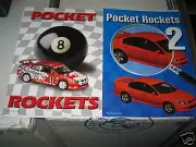 BIANTE BROCHURE'S POCKET ROCKETS 1 AND 2 1/64 MINI CARS OLD SHOP STOCK