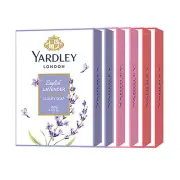 Yardley London English Lavender, English Rose, Royal Red Roses Luxury Soap for W