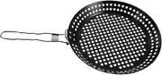 Generic Outdoor Portable Grill Pan with Handle Nonstick Cooking Tray for Gas Grills Durable Hollow Design for Even Grilling of Veggies and Meat Easy to Clean