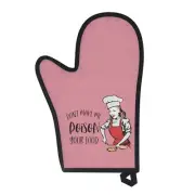 Don't Make me Poison Your Food Oven Glove
